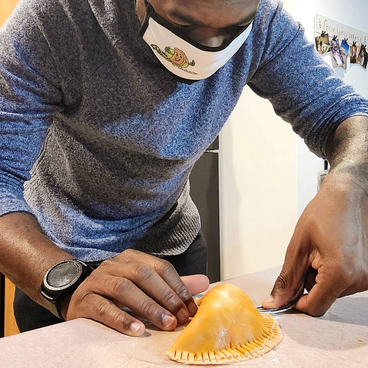 Fresh vegan empanadas from The Plant Palate